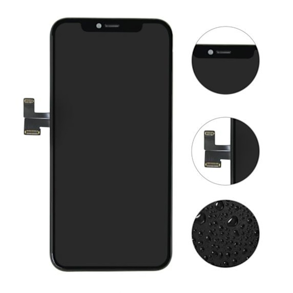 iPhone 11 Pro GX Soft OLED Display - Svart