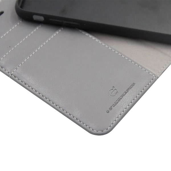 iPhone 6/6S Plånboksfodral Magnet Läder med Stativ - Grå
