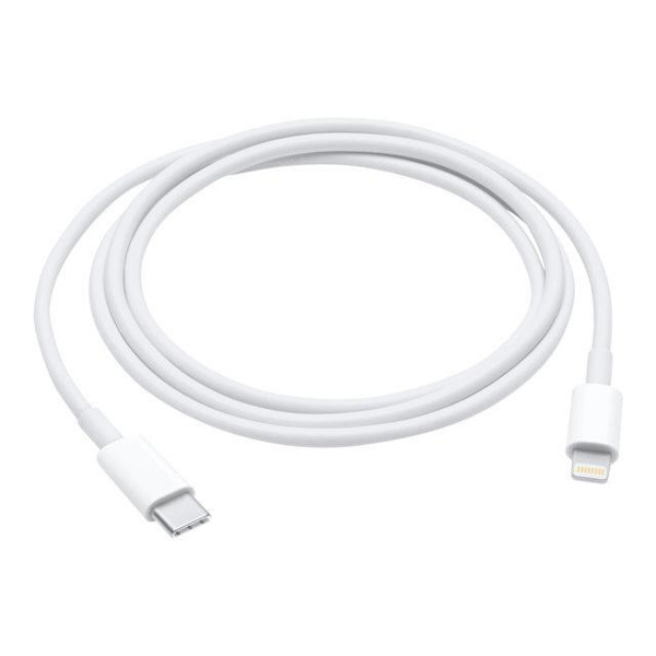 Apple Lightning-kabel till USB-C, 1m, vit