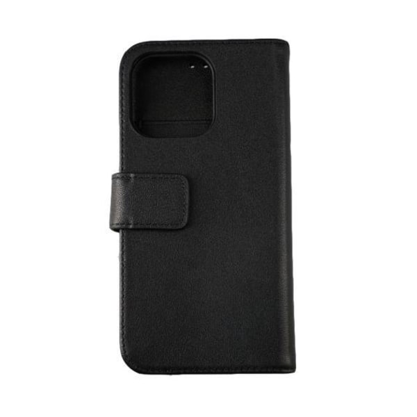 RV Plånboksfodral Genuint Läder - iPhone 13 - Svart