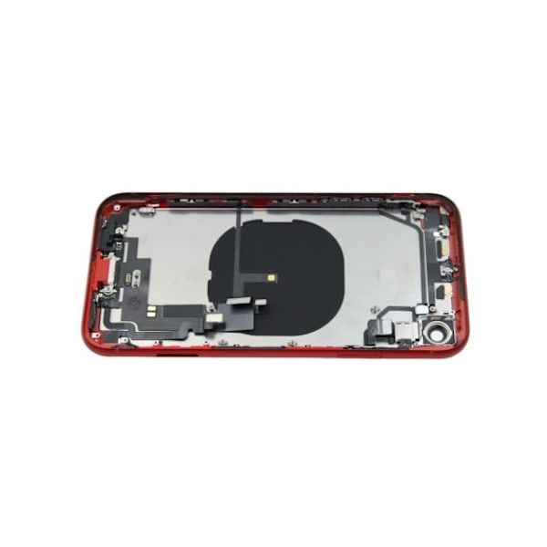 iPhone XR Baksida med Komplett Ram - Röd