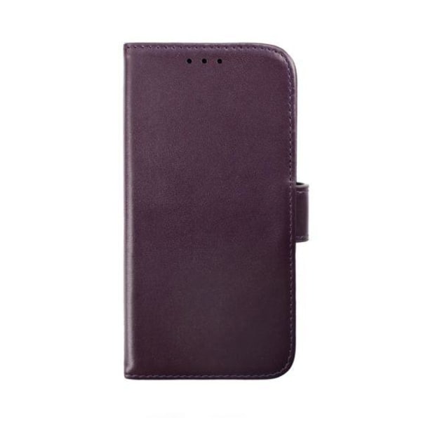 iPhone 14 Plånboksfodral Läder Rvelon Färg Lila