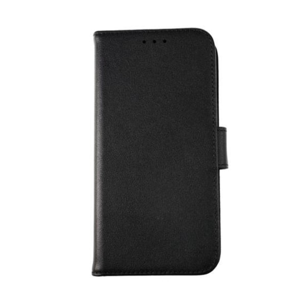 RV Plånboksfodral Genuint Läder - iPhone 13 - Svart