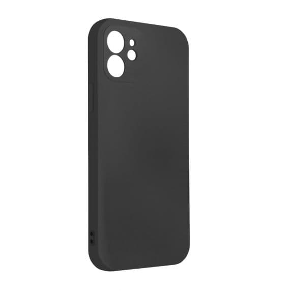 Apple iPhone 12 Mini Soft Silicone Case Black with Camera Cover High Quality