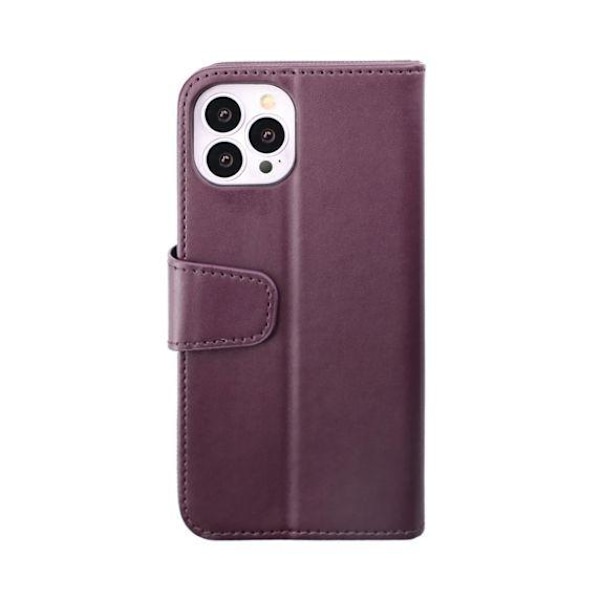 iPhone 14 Pro Max Plånboksfodral Extra Kortfack Rvelon Lila Färg