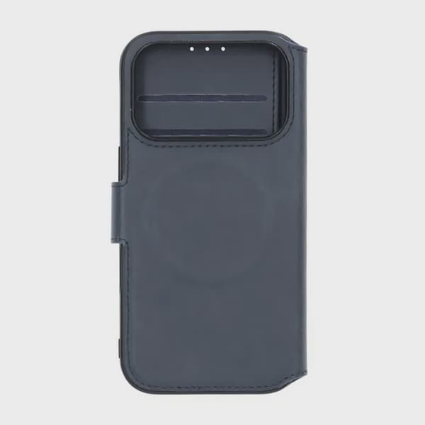 Rvelon Plånboksfodral för iPhone 17 Pro Max - Blå