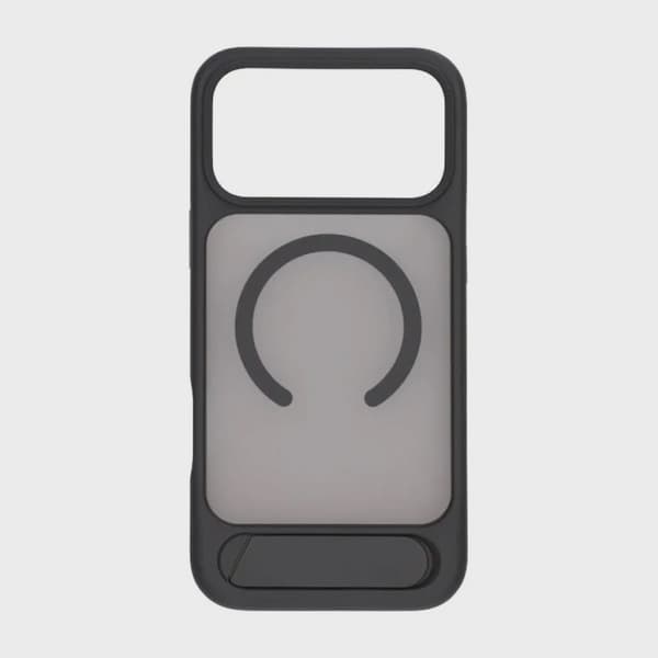 Mobilskal med Stativ för iPhone 17 Pro - Svart