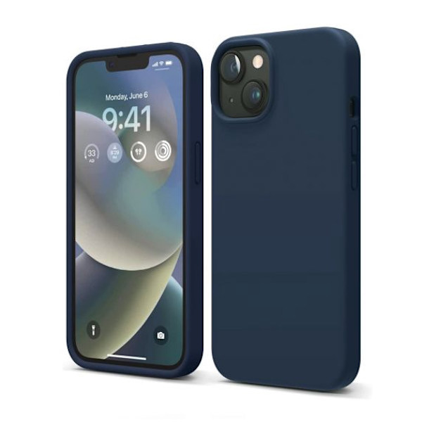 iPhone 15 Silikonskal - Blå