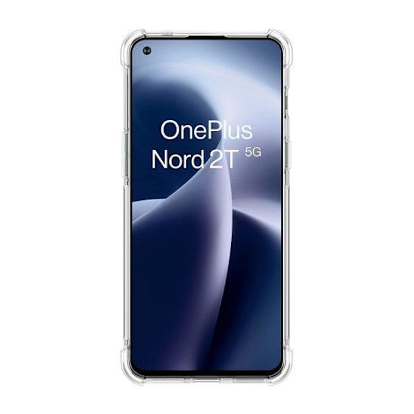 OnePlus Nord 2T Stöttåligt TPU Mobilskal - Transparent