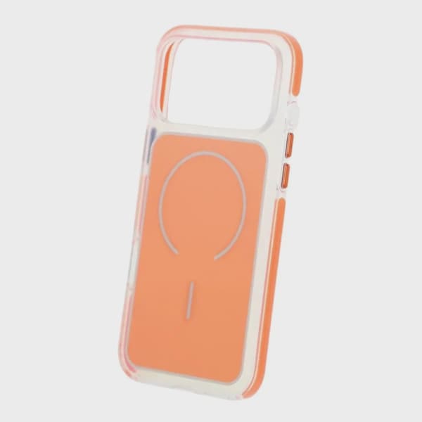 TPU Bumper-skal med Magsafe för iPhone 17 Pro Max - Orange