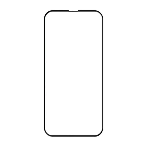 Skärmskydd iPhone 15 Pro Max - 3D Härdat Glas Svart