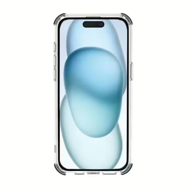 Rvelon Four-corner anti-falling magnetic suction Case For iPhone 15 Pro Gray