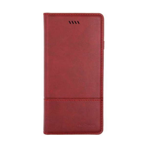 Flip Stand Leather Case For iPhone 7/8 Red