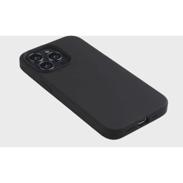 Melkco Silicone Case iPhone 13 Pro -Svart