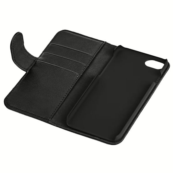 iPhone 6/7/8/SE (2020/2022) PU wall, 3 card, Black