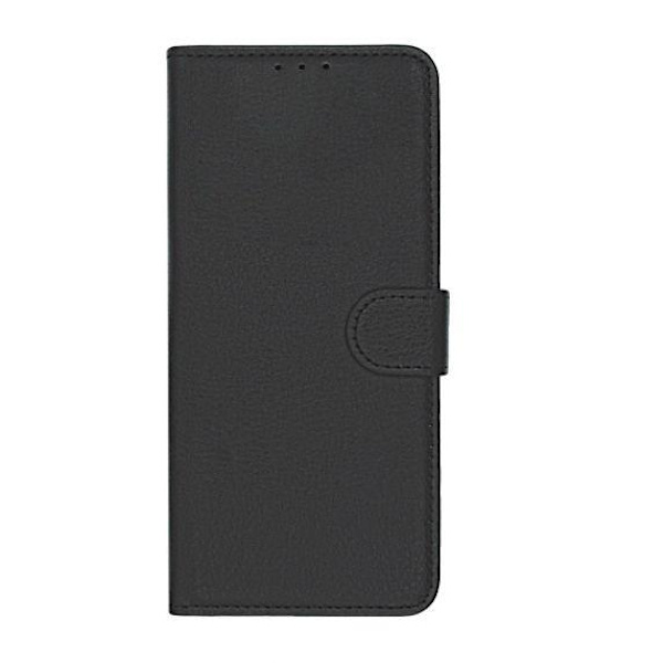 Flip Stand Läderfodral till Samsung Galaxy A12 Svart