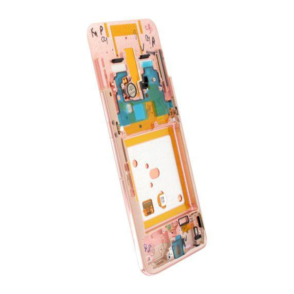 Samsung Galaxy A80 LCD Skärm med Display Original - Rosa Guld