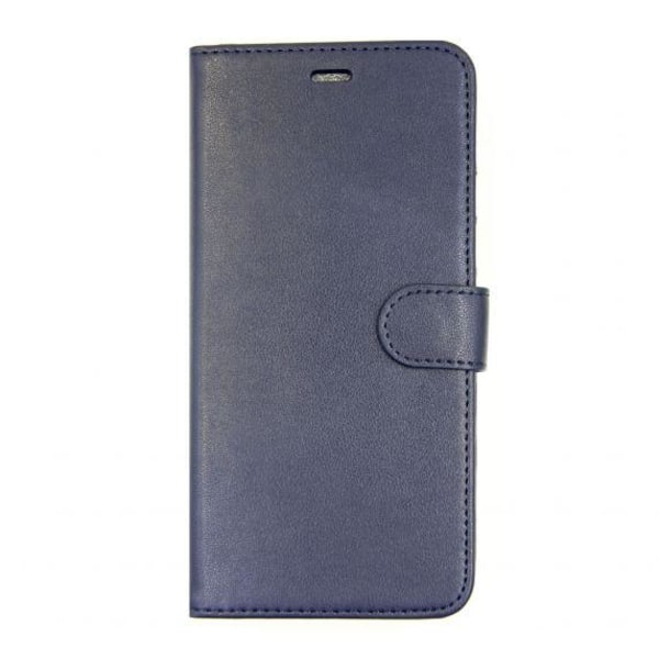 Flip Stand Leather Case For iPhone XR Blue