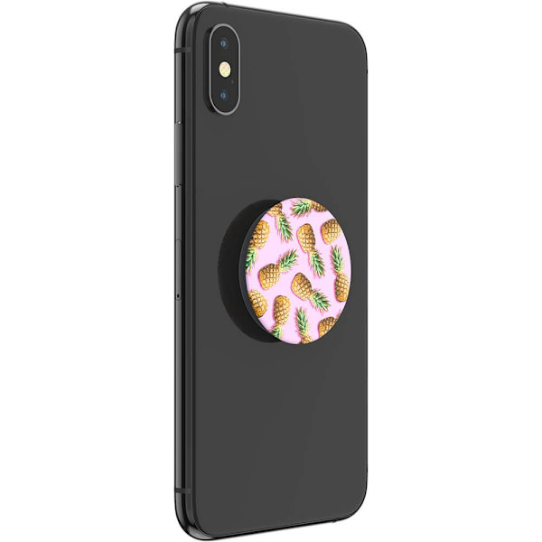 PopSockets Basic Grip Med Ställfunktion Pineapple Palooza