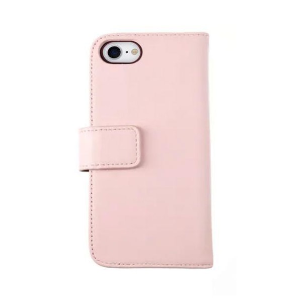 RV Plånboksfodral Genuint Läder - iPhone 7/8/SE 2020 - Rosa