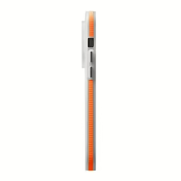 iPhone 15 Pro Mobilskal Korrugerad med Magsafe Rvelon - Orange