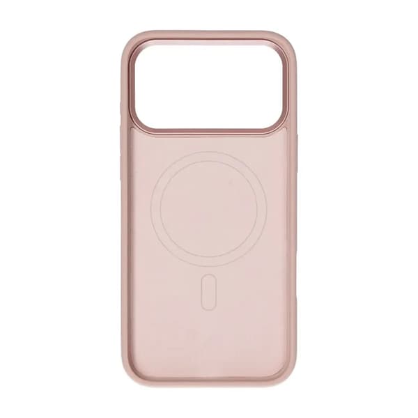 Mobilskal Silikon med Magsafe för iPhone 17 Pro Max - Rosa