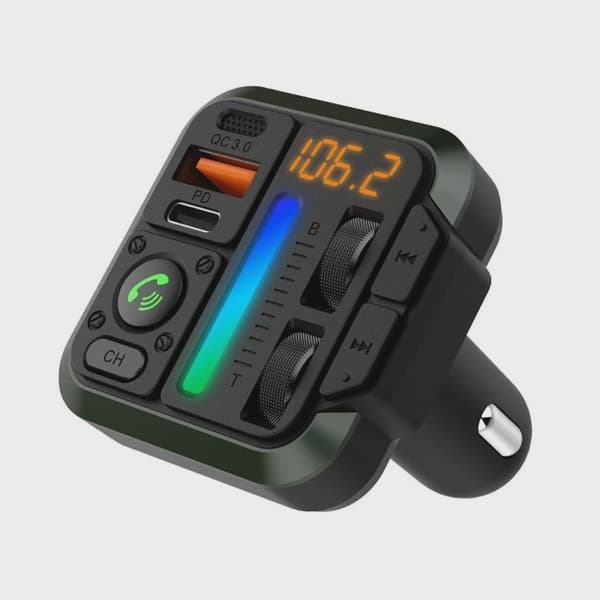 Rvelon Bluetooth FM Sändare Bil MT04B