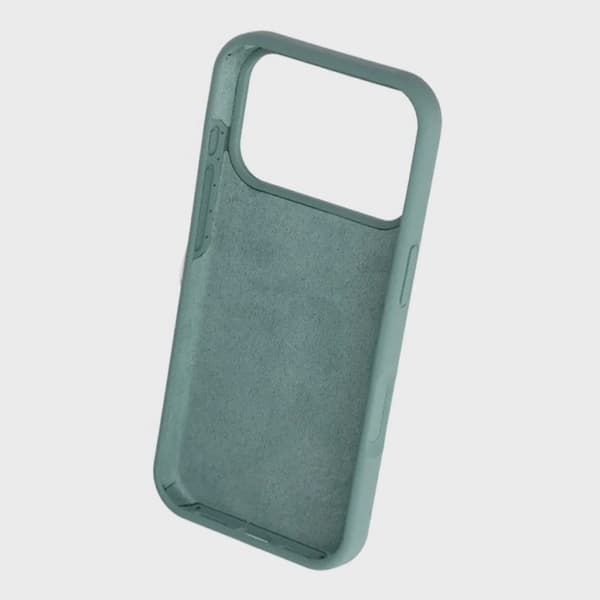 Mjukt Silikonskal för iPhone 17 Pro - Grön