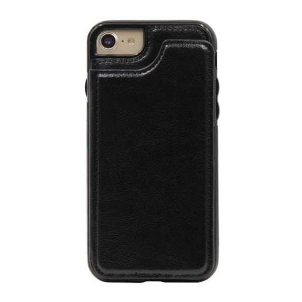 Fitted Leather Case For iPhone 7/8 Black