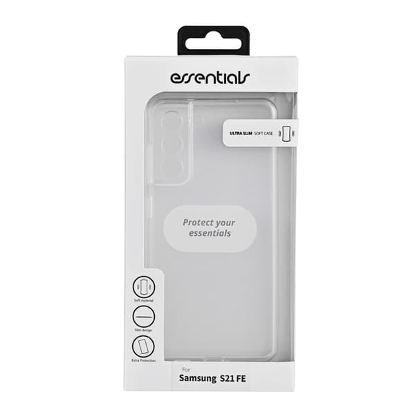 Samsung S21 FE TPU back cover, transparent