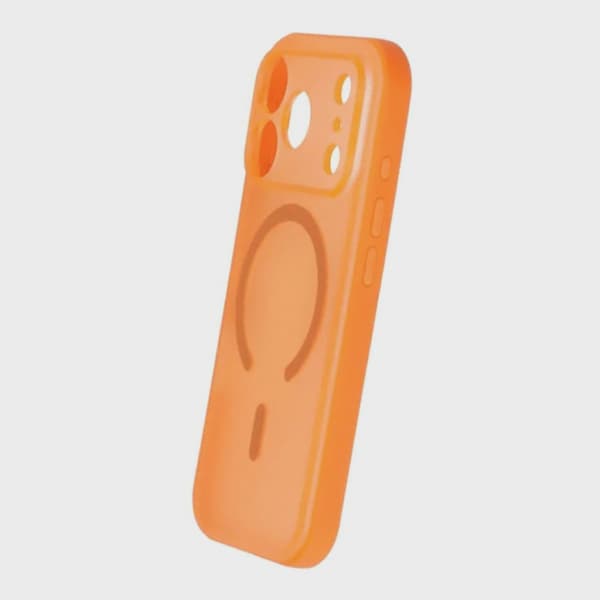 Precise Hole Shield MagSafe-skal iPhone 17 Pro - Orange