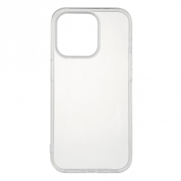 Essentials iPhone 14 Pro recycled TPU cover, transparent
