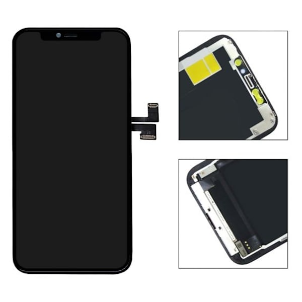 iPhone 11 Pro In-Cell LCD Skärm - Svart