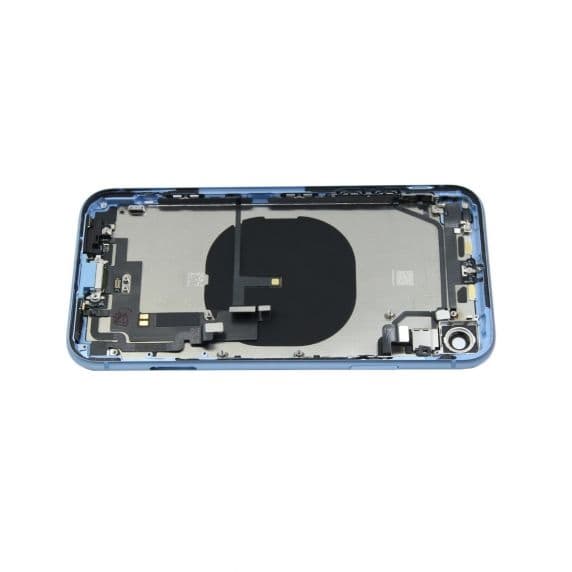 iPhone XR Baksida med Komplett Ram - Blå