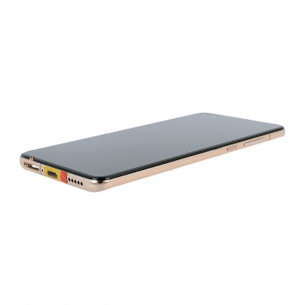 Huawei P40 Skärm/Display med Batteri Original - Guld