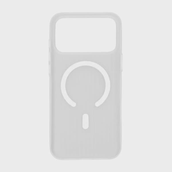 Korrugerat Mobilskal för iPhone 17 Pro - Frostat Vit