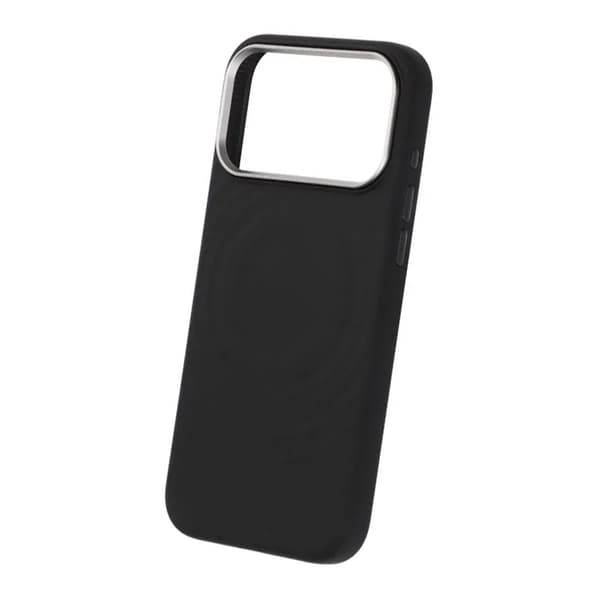 Mobilskal Silikon med Magsafe för iPhone 17 Pro Max - Svart