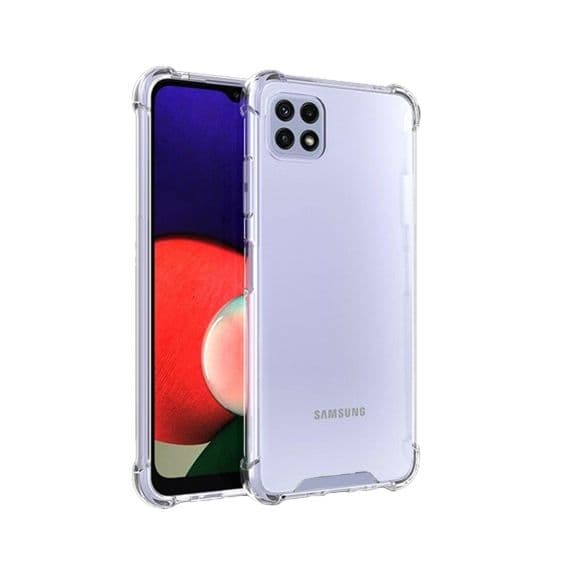 Stöttåligt Mobilskal Samsung Galaxy A22 5G - Transparent