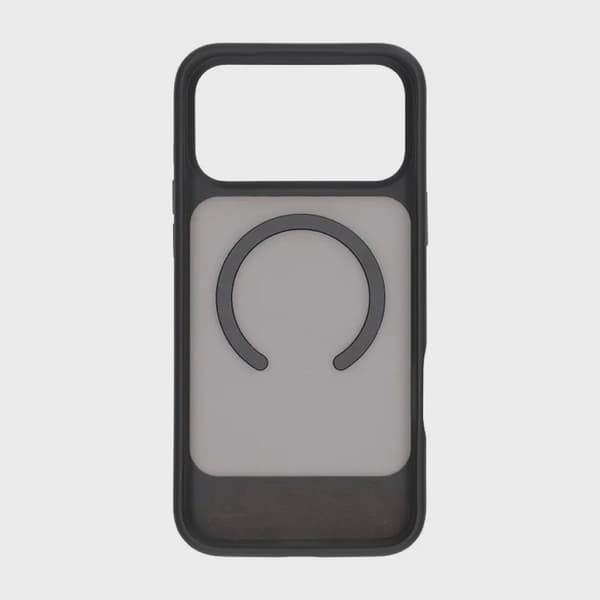 Mobilskal med Stativ för iPhone 17 Pro Max - Svart