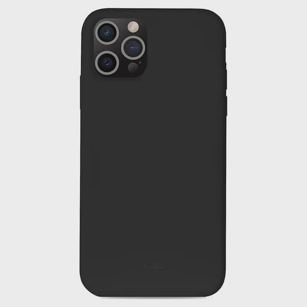 Puro Icon iPhone 13 Pro Max Silikonskal - Svart