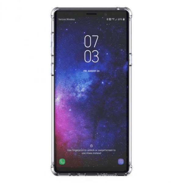 Stöttåligt Skal Samsung Note 9 - Transparent