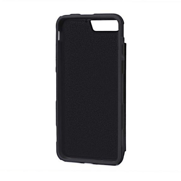 iPhone 7 Plus/8 Plus PU Leather Back Flip Wallet Case Black
