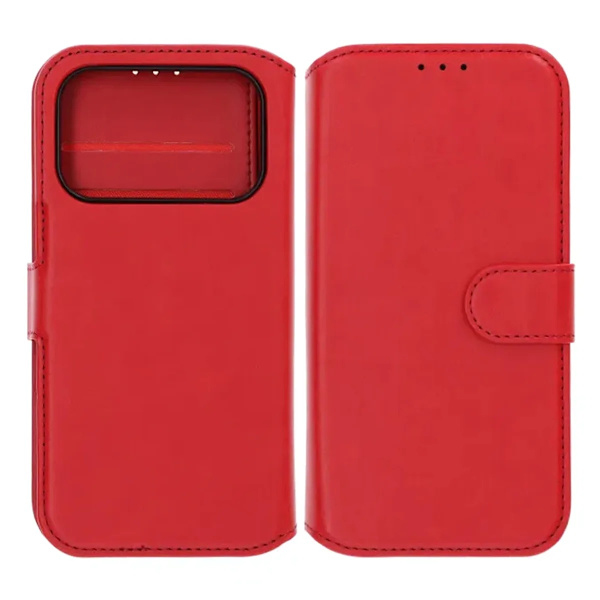 RV Magnetic Wallet Case iPhone 17 Pro Red
