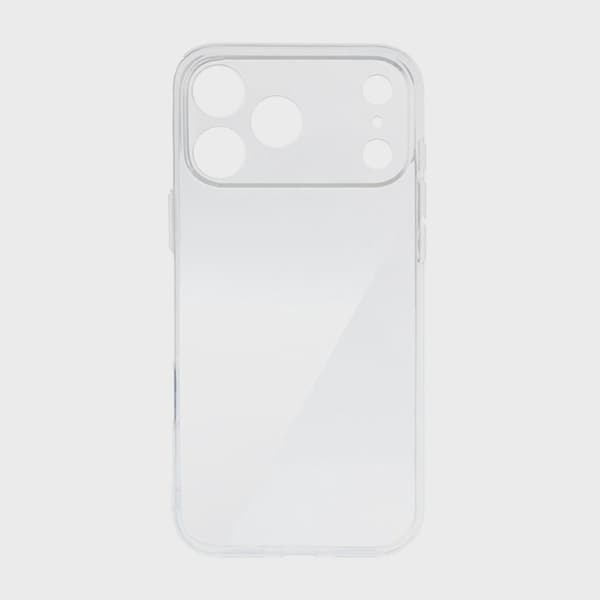 Mobilskal Ultratunt TPU för iPhone 17 Pro Max - Vit