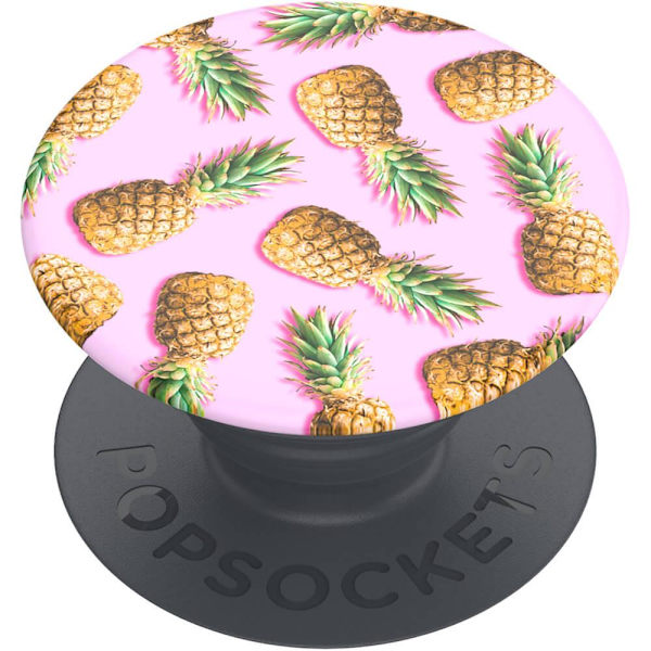 PopSockets Basic Grip Med Ställfunktion Pineapple Palooza