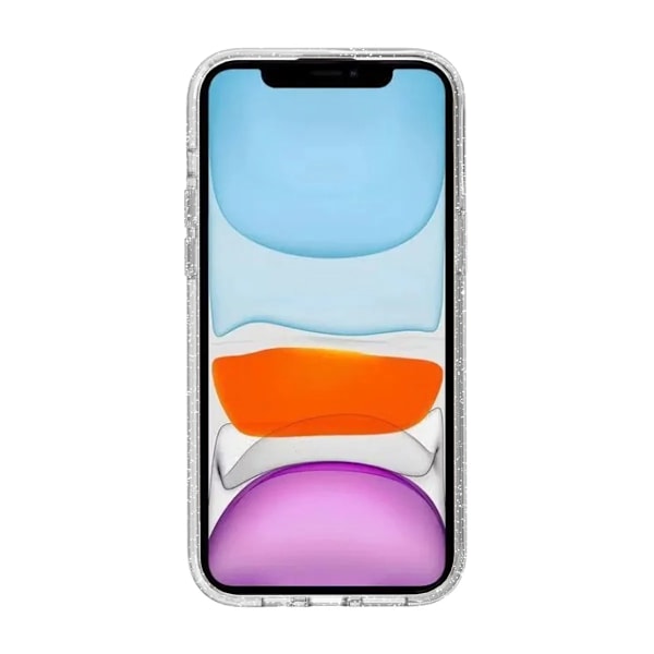 iPhone 11 Mobilskal Glitter Magsafe - Transparent