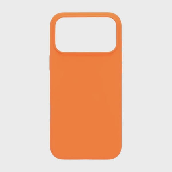 Rvelon Silikonskal MagSafe för iPhone 17 Pro - Orange