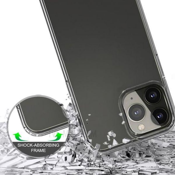 iPhone 11 Pro Max Stöttåligt Skal Rvelon - Transparent