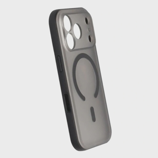 Precise Hole Shield MagSafe-skal för iPhone 17 Pro Max - Svart