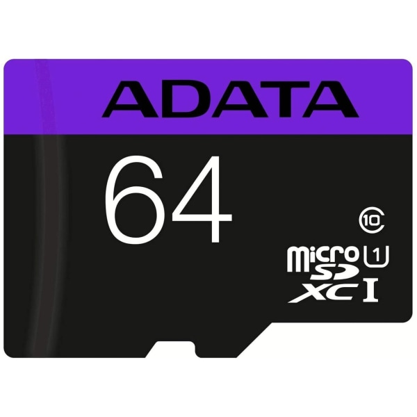 ADATA Premier 64GB microSDHC/SDXC UHS-I U1 Class 10 Memory Card